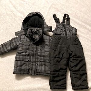 U.S. Polo Assn Baby Boy Snow Set